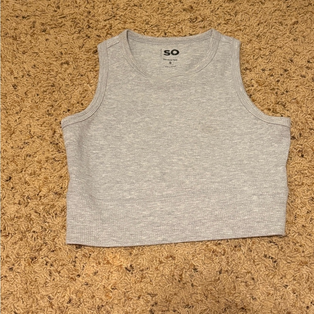 SO Women's Gray Tank Top